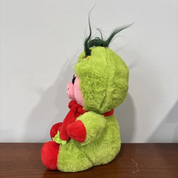Disguisimals 10" Wooley the Pig Grinch Suit Peek A Boo Plush Christmas HTF RARE - Picture 4 of 8